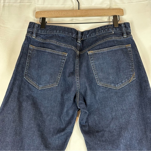 BANANA REPUBLIC Men’s Size 33x30 Denim Jeans Straight Fit Style Stretch - Picture 12 of 14